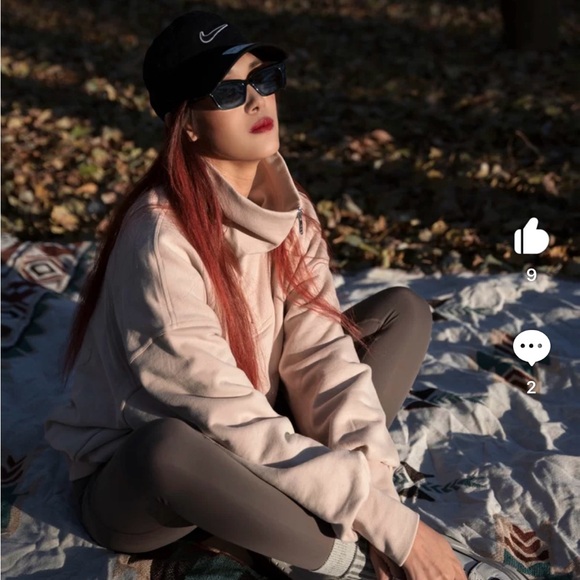 Maia Active Everyday hoodie sweatshirt Blue Size S - Picture 4 of 9